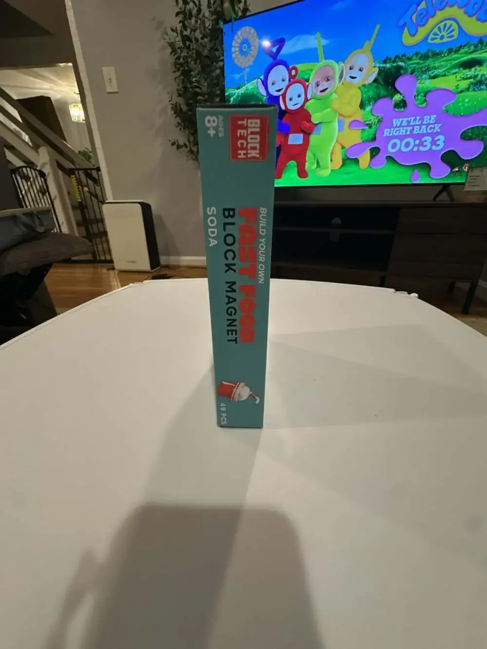 Block Tech Build Your Own Fast Food Block Magnet - Soda Set